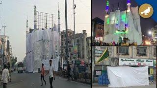 Hyderabad: Ahead of Rama Navami Shobha Yatra, mosque, dargah covered