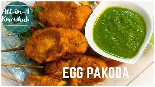 How to Make Egg Pakoda Recipe | Ramzan Special Egg Pakoda Recipe