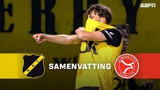  LEO SAUER KRULT OP PRACHTIGE WIJZE RAAK  | Samenvatting NAC Breda - Almere City