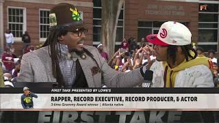 Cam Newton and T.I. react to Complex's all-time Atlanta rappers list, culture & more | First Take