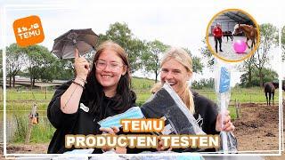 TEMU PRODUCTEN TESTEN! || Paardzoektbaas