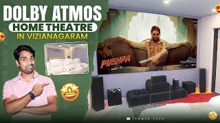 Dolby Atmos home theater completed in vizianagaram|#hometheater #dolbyatmos #dolbyvision