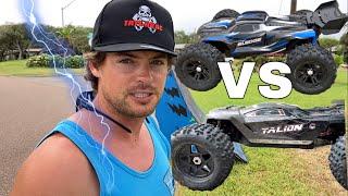 Traxxas Sledge VS Arrma Talion! Full M2C!