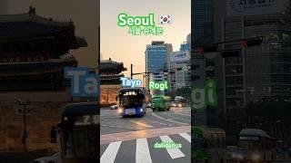 #Seoul  Buses  #ソウル　#バス