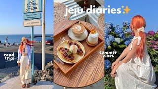 6 days in jeju  everything we ate  dreamy stays, cafe hopping  road trip, reunion!