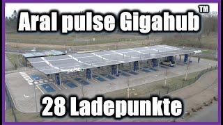 Aral pulse Gigahub mit 28 CCS Ladepunkten