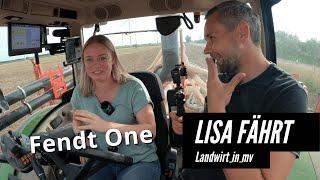 Spezial: Lisa fährt Fendt One mit Kverneland Optima SX