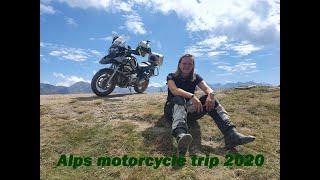 Alps motorcycle trip 2020