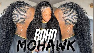 Super Full and Versatile Boho Mohawk  Can You believe it’s NOT tribals ‼️ | ft. YWIGS Water Wave