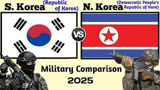 South Korea vs North Korea Military Power Comparison 2025 | North Korea vs South Korea Army 2025