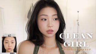 CLEAN GIRL EASY MONOLID/HOODED EYE MAKEUP LOOK | found my new fav lip product!