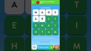 Wordbrain 2 Back To School Challenge - Day 6 | Cheats for Wordbrain 2