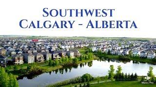 Drone Flight - Southwest Calgary, Alberta