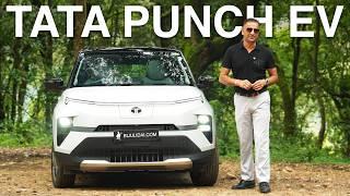 TATA Punch feature loaded EV from TATA. Walkaround and Driving Experience | बिजुली गाडी | Lokesh Oli