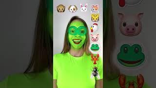 Emoji Challenge - Best Cool Animals | #Shorts by Anna Kova