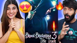 Bhool Bhulaiyaa 3 - Title Track | Kartik A | Pitbull, Diljit, Neeraj S, Tanishk, Pritam | Reaction