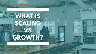 What does it mean to scale a business?