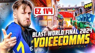 NAVI Voicecomms at BLAST Premier World Final 2024