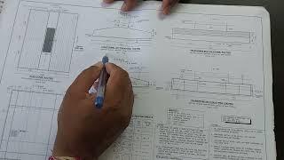 Longitudinal & transverse direction in civil engineering Drawing learning of flyover &MNB