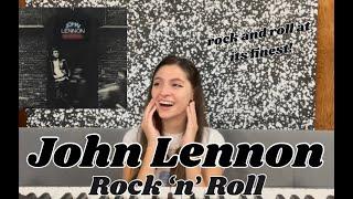 REACTING TO JOHN LENNON ROCK 'N' ROLL | ROCK AND ROLL MANIA! SIDE I