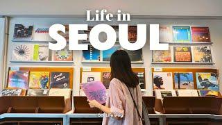 Life in Seoul | Enjoying hobbies, home updates, cooking, cafe hopping, vinyl stores| Korea VLOG