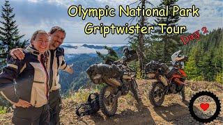 Olympic Peninsula WA -  Dual Sport Ride Grip Twister Ride - Part 2