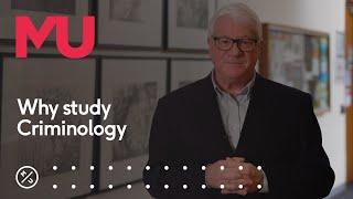 Why study Criminology at Murdoch?