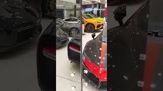 Mirror Trick with Bugatti Chiron