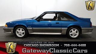 1991 Ford Mustang GT Gateway Classic Cars Chicago #1197