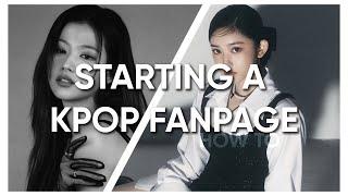 HOW TO START A KPOP FANPAGE ON TIKTOK