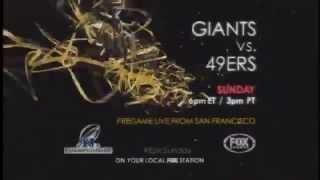 NFC Championship on FOX: Giants vs 49ers | “RIBBONS”