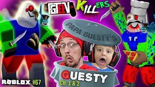 Roblox GUESTY & the KILLER FGTeeV!  Chapter 2 Pizza + Piggy Escaped our JAIL (#67)