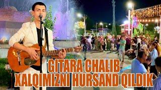 Gitara chalib xalqimizni hursand qildik | Elyor Meliboyev