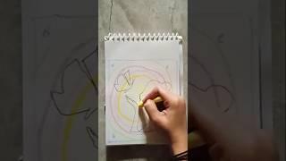 Easy oil pastel colors drawing#trendingshorts #youtubeshorts #viralshort #shorts #oilpastel#easydraw