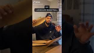 DIY Cardboard Basketball | Motivated By Mylan | TikTok