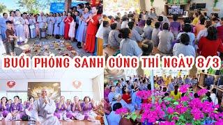 BUỔI PHÓNG SANH CÚNG THÍ NGÀY 8/3 #cusinhuanduc