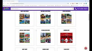 How to book online with 3 Monkeys Inflatables