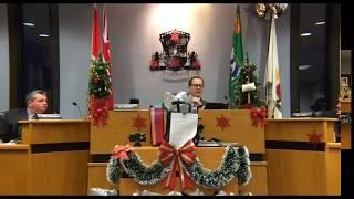 December 12, 2017 City Council Meeting