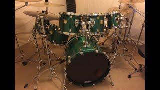 Drum kit yamaha maple custom#drum kit#yamaha maple custom