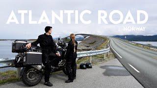 Norway Atlantic Road By Motorcycle - We Ride Over Storseisundet Bridge!