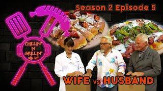 Husband vs Wife Physically Distant BBQ Challenge // Chillin N Grillin with Jeff S2E5