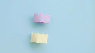 皇冠 | 皇冠折纸教程【正速手工折纸】
