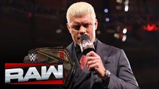 Cody Rhodes to John Cena: “The Champ IS Here!”: Raw highlights, March 10, 2025