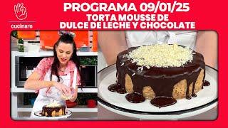 PREMIERE! DULCE DE LECHE AND CHOCOLATE MOUSSE CAKE BY VALENTINA SALEZZI | CUCINARE TV - 01/09/25