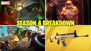 Fortnite Chapter 5 Season 4 | FULL BREAKDOWN! (6 MYTHICS, NEW MAP, Trailer Secrets!)