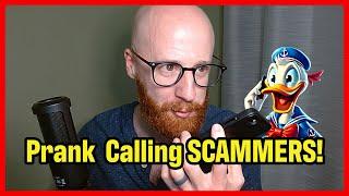 I Prank Called A Scammer with Donald Duck Voice — Airline Reservation Scam