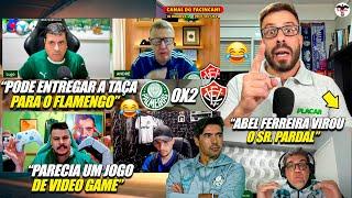  FOI UMA VERGONHA ESSA DERROTA! SEREMOS AMASSADOS PELO FLAMENGO! O ABEL FERREIRA VIROU PARDAL