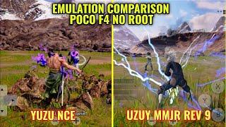 Jump Force Emulation Comparison Uzuy MMJR REV9 vs Yuzu NCE - POCO F4