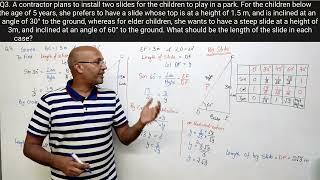 Class 10 Maths Chapter 9 Exercise 9.1 Question 3