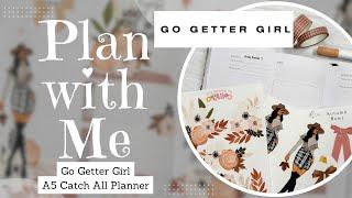 DAILYPLAN WITH ME | Go Getter Girl A5 Daily Planner | Go Getter Girl | A5 Planner | 11/11/24